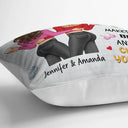 Makes You Look Better Besties - Personalized Pillow