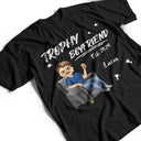 Gift For Couples,Gift For Husband,Gift For Wife,Gift For Boyfriend,Gift For Girlfriend,Happy - Trophy Husband - Personalized T Shirt