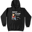 Gift For Couples,Gift For Husband,Gift For Wife,Gift For Boyfriend,Gift For Girlfriend,Happy - Trophy Husband - Personalized T Shirt